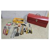 Toolbox with contents