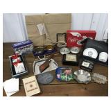 Zen board, Notebooks, ashtrays, trinket box,