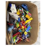 Large box of misc. small toys