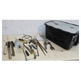 Tools - wrenches, drill bits, screw drivers, etc