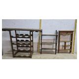 Wine rack, 2 shelves
