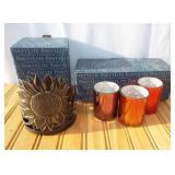PartyLite Sunflower Candle Holders