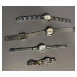 Vintage. Caravelle Swiss, Timex, Armitron, guess,