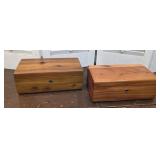 2 mini Lane Cedar chests