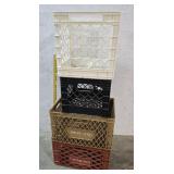 4 Milk Crates