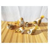 Lot of Ceramic Bird Figures