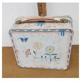1956 Butterfly & Flower Lunch Pail No Thermos