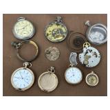 Pocket watch parts and pieces