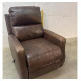 Leather recliner