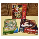 Christmas puzzles / USA & West Germany