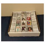 Large Box of Sports Cards Roughly 5k ï¿½ football