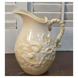 Vintage Belleek Irish Ivy Bone China pitcher