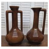 2 pcs Frankoma vase & ewer