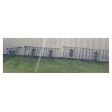 3pcs Cast Iron Railing