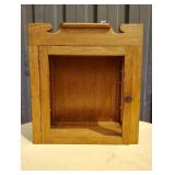 Small oak cabinet