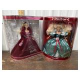 2 holiday Barbieï¿½s