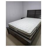 Beautiful Queen Serta Bed - Complete