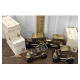 4 Bankers Trust of Binghamton coin bank cars