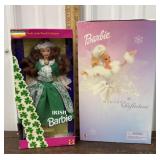 2 Barbieï¿½s in packaging - Irish and Winter