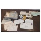 Mostly 1930s-40s letters - most German during the