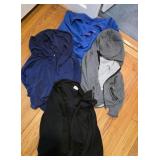 Coats, Sweatshirts, etc... from the hall tree