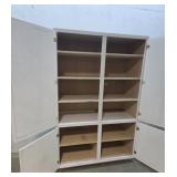 4 Door Pantry Cupboard 2pc 48"21"74"