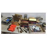 Hardware, paining supplies, gloves
