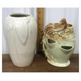 Pottery vases/Planters *small chip/crack
