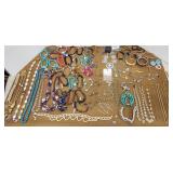 Costume jewelry necklaces bracelets, charm