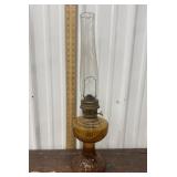 Lincoln Drape Aladdin Amber oil lamp