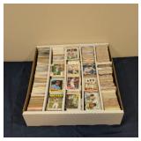 Large Box of Sports Cards Roughly 5k ï¿½ baseball ï¿½