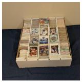 Large Box of Sports Cards Roughly 5k ï¿½ baseball,