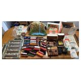 HUGE lot various HO scale train Stuff.