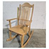 Oak rocker