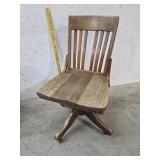 Oak office chair