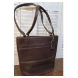 Vintage Coach bag - showing normal use