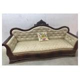 Victorian sofa 78in