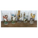 Looney Tunes, Pepsi character glasses, Tasmanian