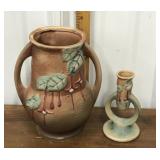 Roseville Pottery, 2pc - not orig