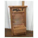 Cute copper washboard decor