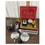 Box vintage cameras - brownie target, Wittnette
