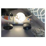 Awesome Speedie  race car hanging in light