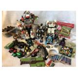Power Rangers, Zoids, marbles, dominos ect