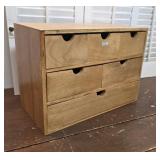 6dr Office / Jewelry Organizer Box With Contents