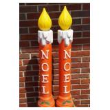 Pair of vintage candle blow molds - in bldg 2 for