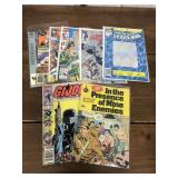 Marvel, DC, Spire Christian Comics- lot of 8