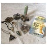 Meryl Streep tarot cards, crystal tower, confetti