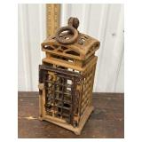 Vintage cast iron lantern