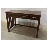 2 Drawer Mission Style Desk 44x22x32