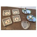 7 Ashtrays - Frogs Are Damaged